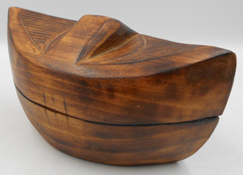 Wooden boat shaped - wooden,