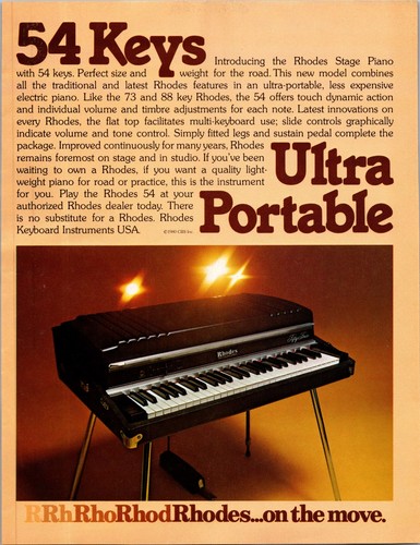 1970s rhodes piano - •, •