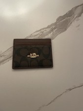 Coach Leather Cardholder –