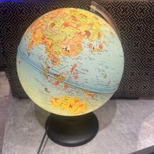 Tecnodidattica Illuminated Night Light Up animals of the World Globe 