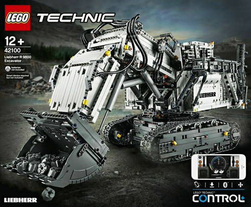 Lego technic liebherr 9800 - liebherr, r