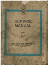 LEYLAND CLYDESDALE CD21 TRUCK CHASSIS ORIGINAL 1969 FACTORY SERVICE MANUAL