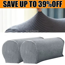 Universal Chair Arm Protector 1Pair Sofa Couch Armchair Covers Armrest Removable