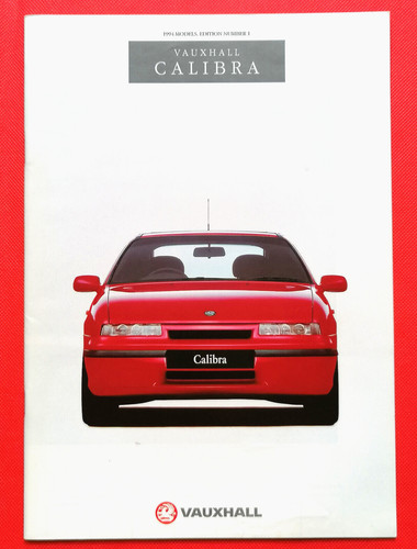 1993 vauxhall calibra sales - 1993-94,