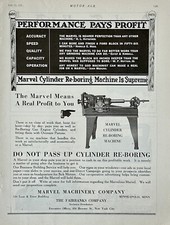 1920 Ad Marvel Machinery Co