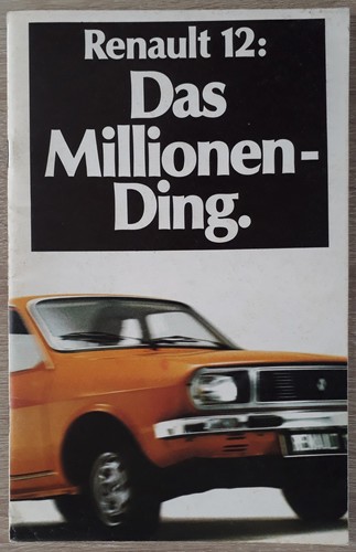 Renault range brochure 1978 - range,