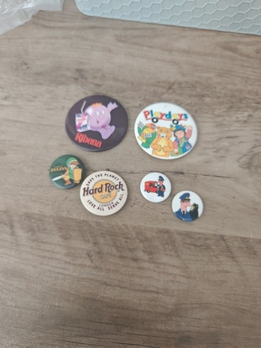 Kids characters pin badges - kids,