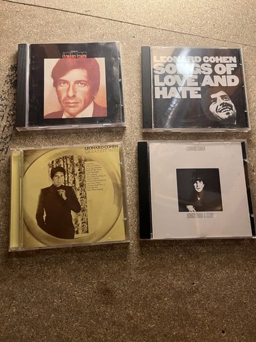 Leonard cohen bundle - 4x, cd