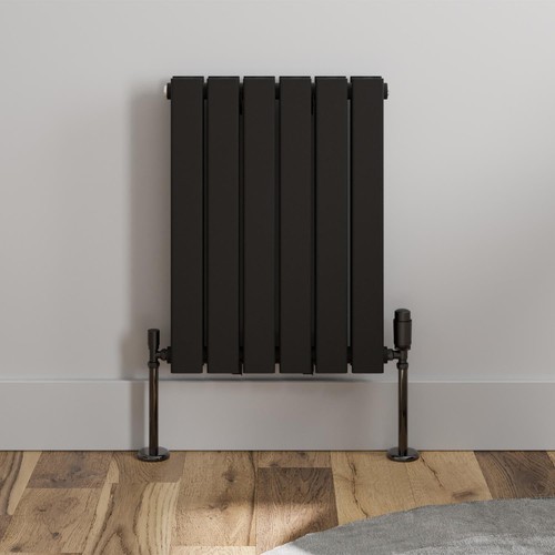 Black designer radiator - designer,