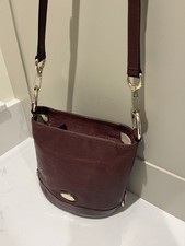 Genuine Mulberry Jaime Oxblood calfskin Leather With Handbag Angels Felt Liner