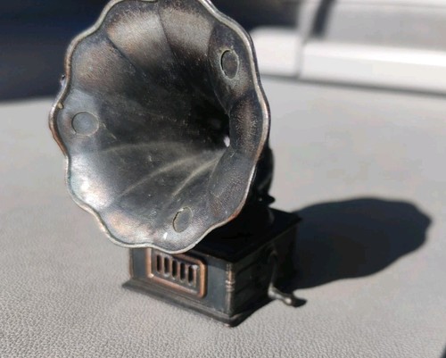 Vintage miniature phonograph - vintage,