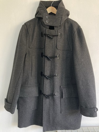 Topman duffle coat charcoal - duffle,