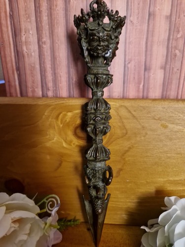 Vintage bronze copper - vintage, large