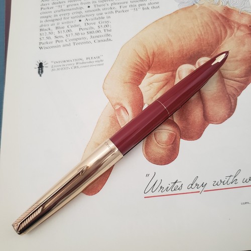 1960 parker 12k gold - parker,