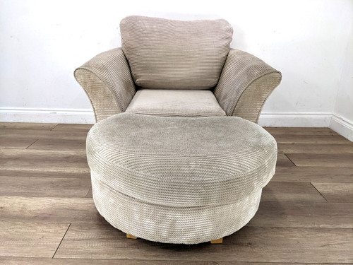 Armchair dfs beige waffle - beige,
