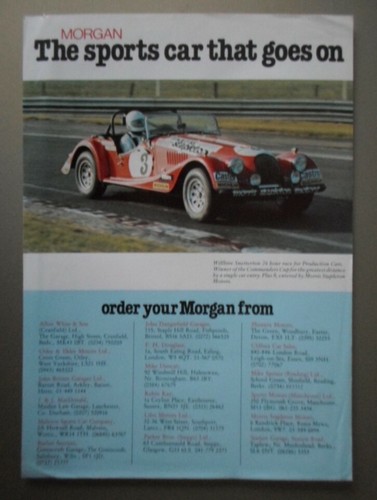Morgan range orig 1980s - uk, mkt