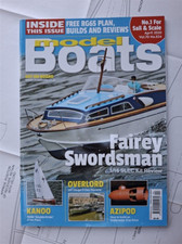 Model Boats Plan "Kanoo" &