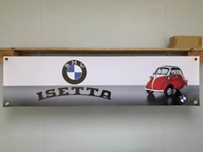 Isetta Bubble Car Banner retro