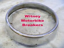 YAMAHA RD250 RD400 1977 HEADLIGHT RIM HEADLAMP HEAD LIGHT LAMP RD 250D 400D