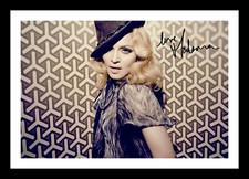 Madonna Autograph Signed & Framed Photo