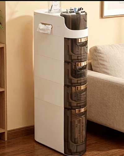 Slim bathroom storage unit - slim,