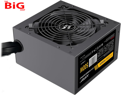 Black atx 500w psu - 500w, psu,