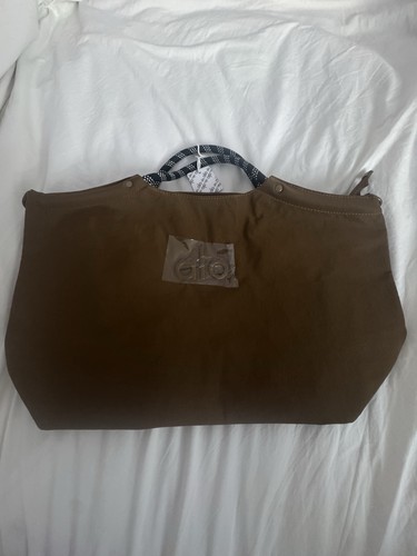 Alo yoga brown nylon tote - alo,