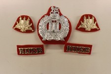 5 MILITARY BADGES KOSB KING'S