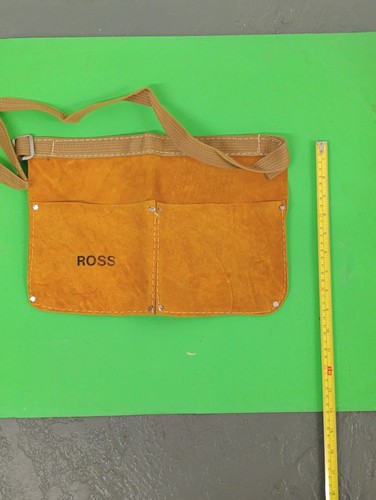 Nail belt pouch suede two - belt,