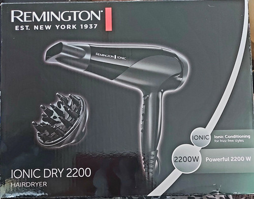 Remington ionic dry 2200 2200w - remington,