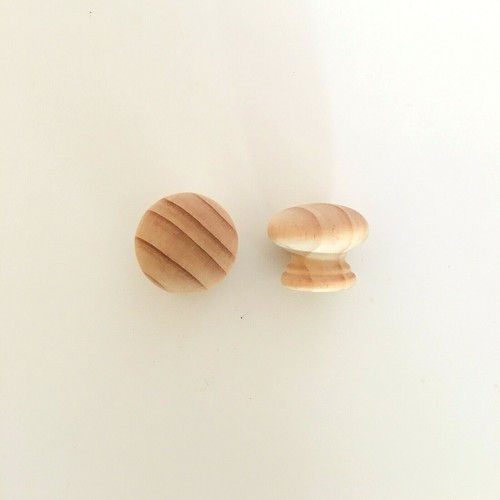 Pine wooden knobs - wooden, knobs-
