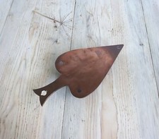 Victorian copper trivet with