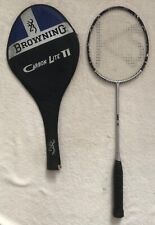 Browning Carbon Lite Ti  Badminton Racket with KS string 100g RRP £80