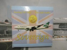 SOVEREIGN UK  1/400 DIECAST MODEL AIRLINER PIA PAKISTAN AIRLINES BOEING 747-300