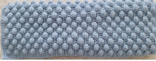 Handmade blue bobble - 'bobble', baby