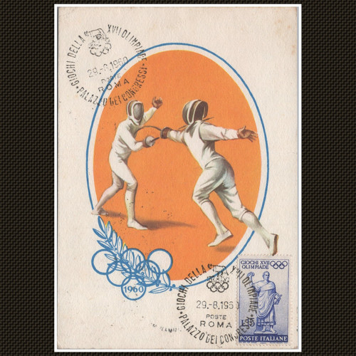 Rome 1960 olympics fencing - 1960,