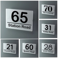 House Sign Plaque Door Number
