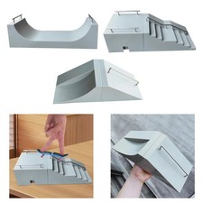 Finger Skateboard Ramp Gray