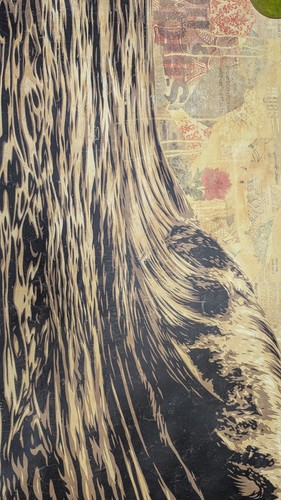 Shepherd fairey signed - signed, wave