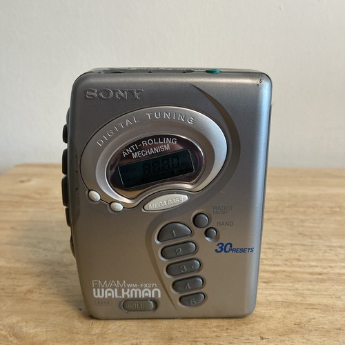 1990 sony fx271 avls - wm-fx271,