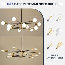 12-Light Sputnik Chandelier