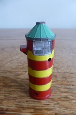 Vintage Diecast Metal Lighter Pilsum Lighthouse German? Retro Collectable