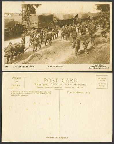 Ww1 daily mail old - ww1, postcard