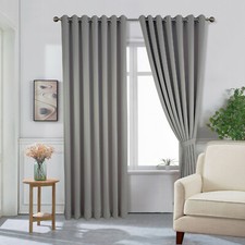 Dove Grey Bedroom Curtains