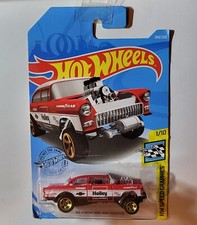 1/64 HOT WHEELS 55 CHEVY BEL AIR GASSER  "UK SELLER" 