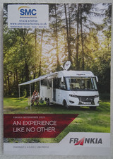 FRANKIA MOTORHOME Brochure 2019: A-CLASS, LOW-PROFILE, COACHBUILT. M-Line.118pgs