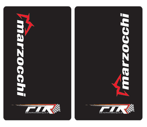 Black upper fork graphics - upper,