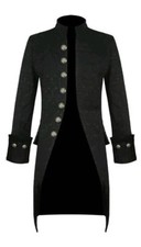 New Mens Black Handmade