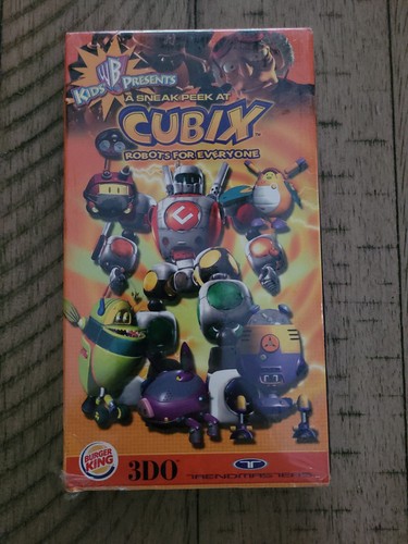 Cubix sealed new promo - cubix, vhs