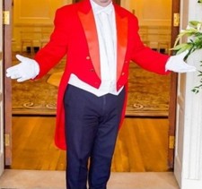 Red Toastmaster Tail Frock
